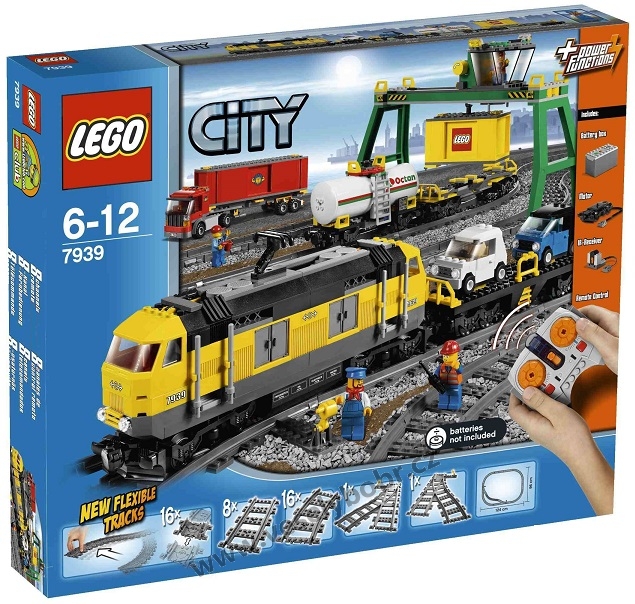 LEGO City Nákladní vlak se žlutou lokomotivou